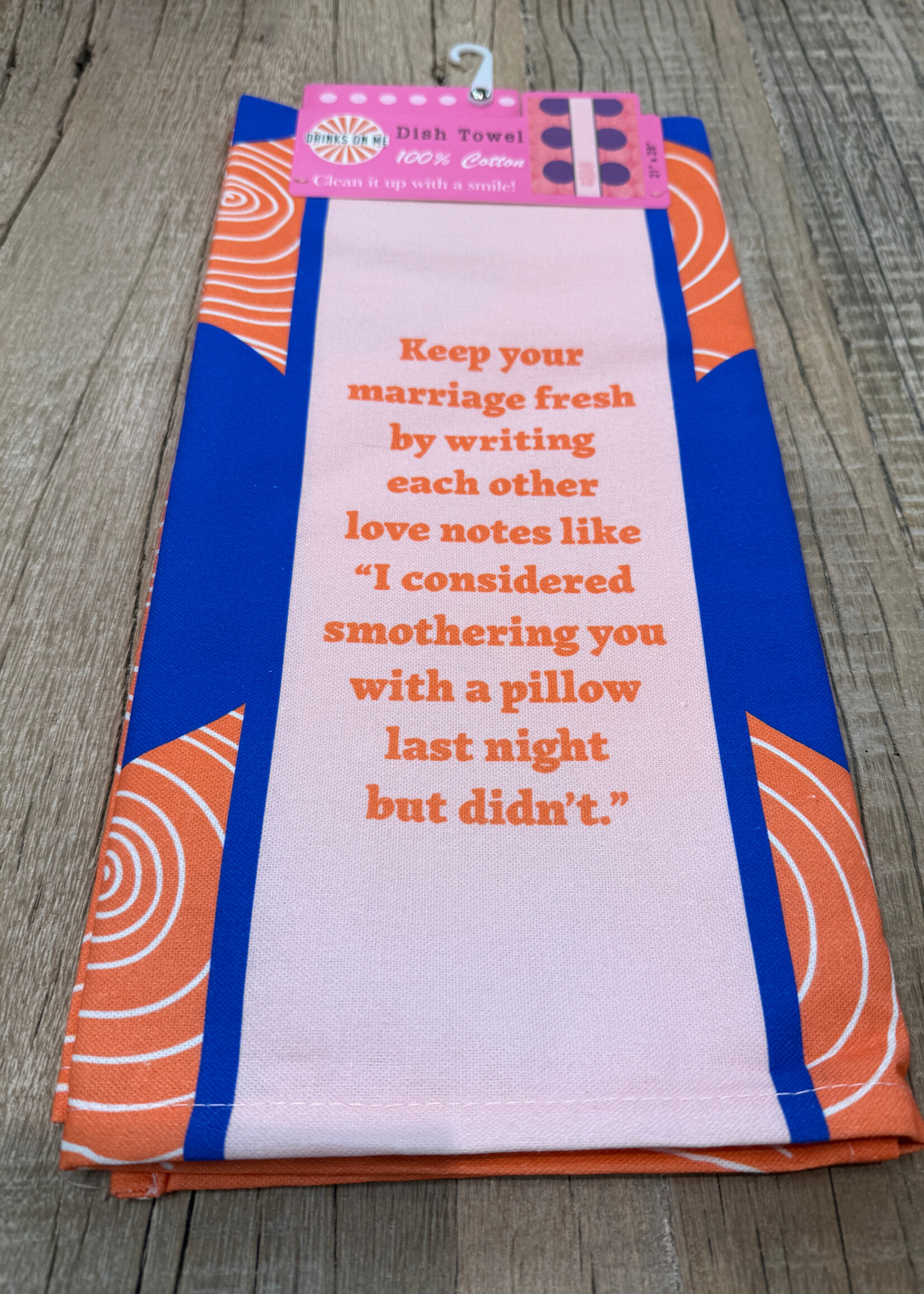 Drinks On Me Towel Smother