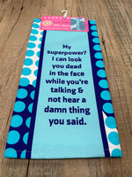 Drinks On Me Towel Super Power