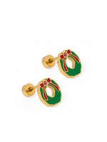 Linny Co Leighton Wreath Stud Earrings