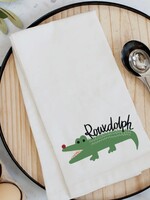 Pelican Provision Christmas Rouxdolph Kitchen Towel