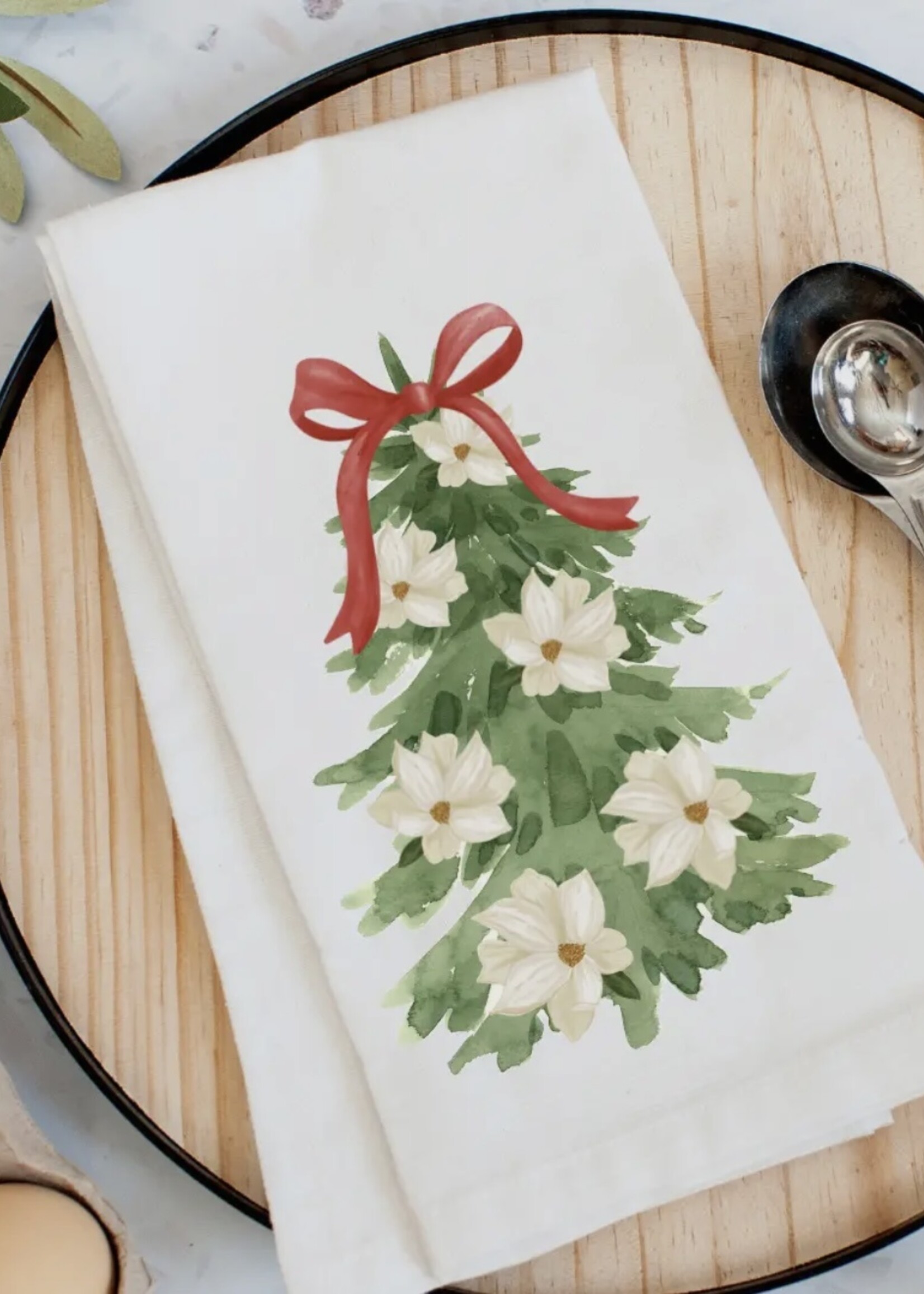 Pelican Provision Magnolia Tree Kitchen Towel