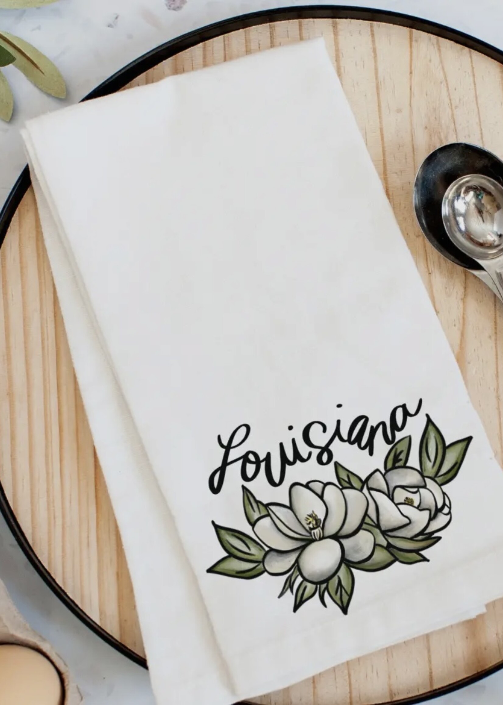 Pelican Provision Magnolia, Louisiana Kitchen Towel