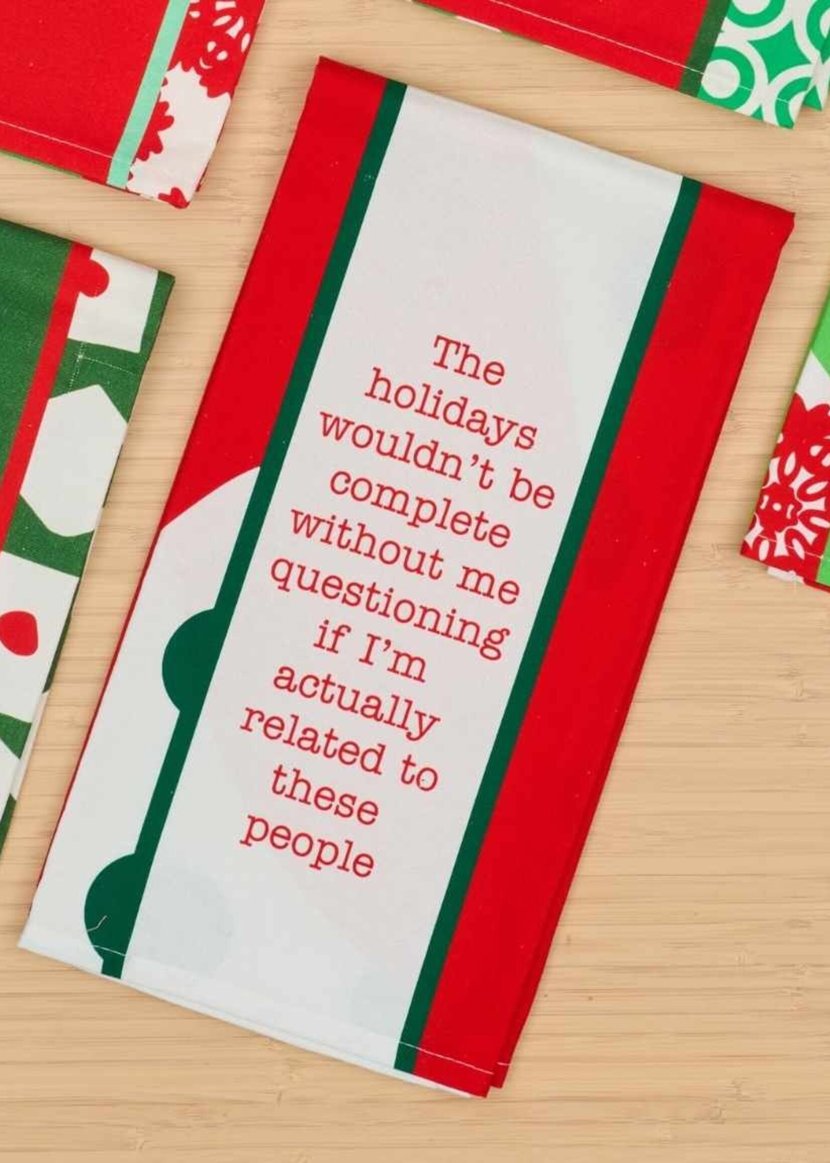 Drinks On Me Towel XMas Related