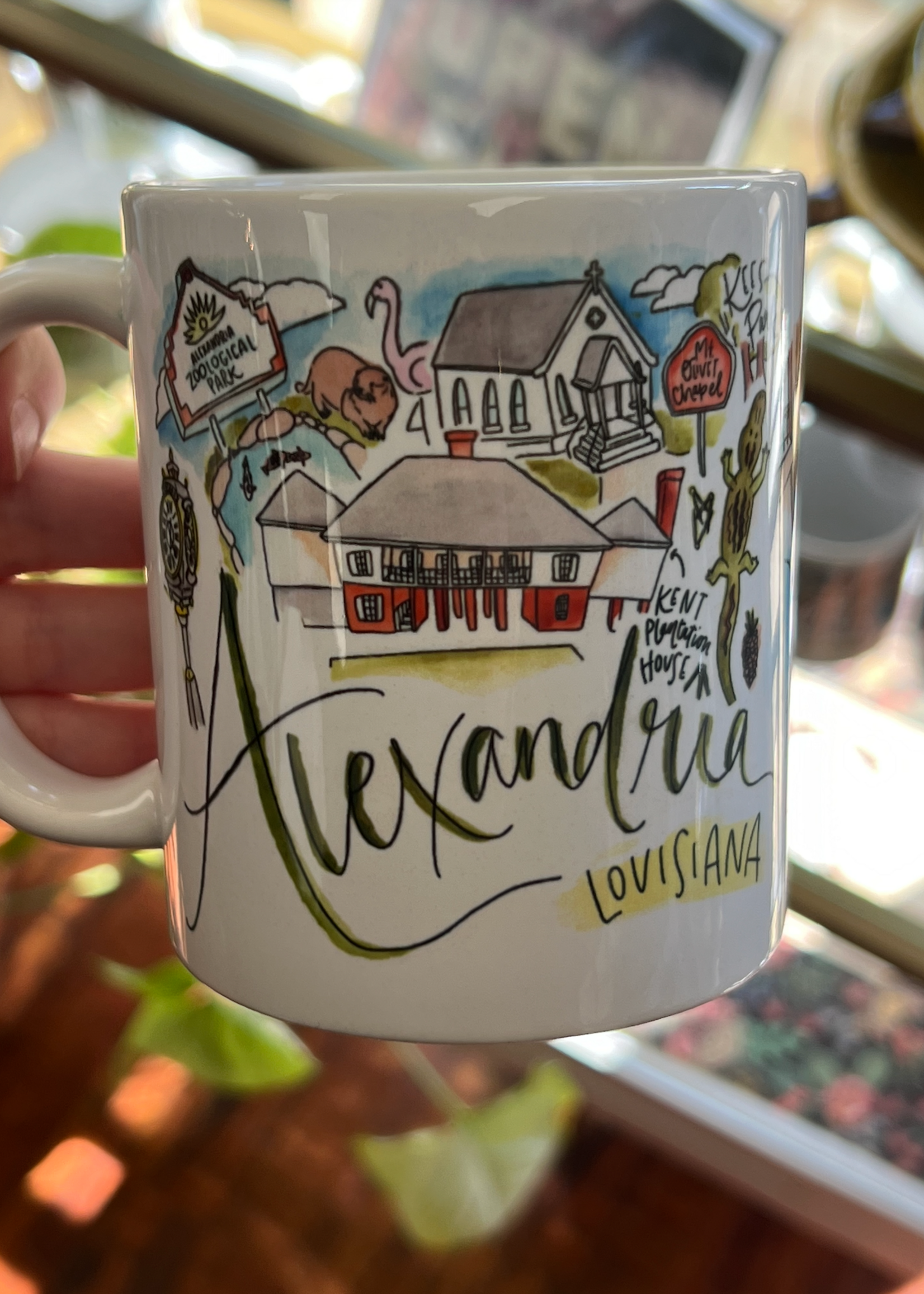 Signet Sealed Watercolor Alexandria Mug