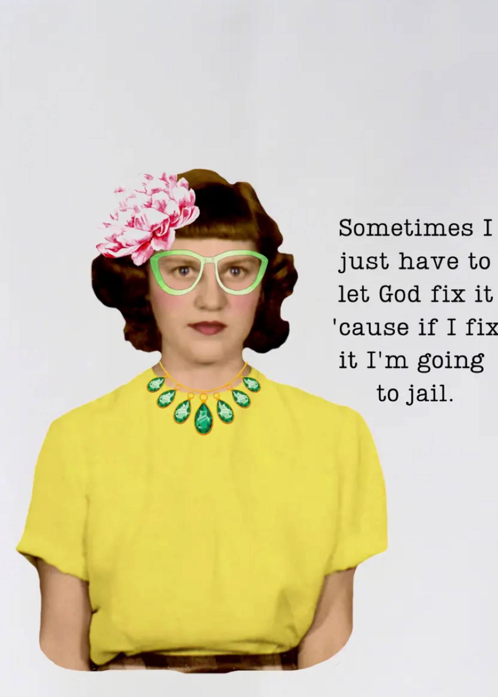 Cora & Pate "Fix It" Flour Sack Towel