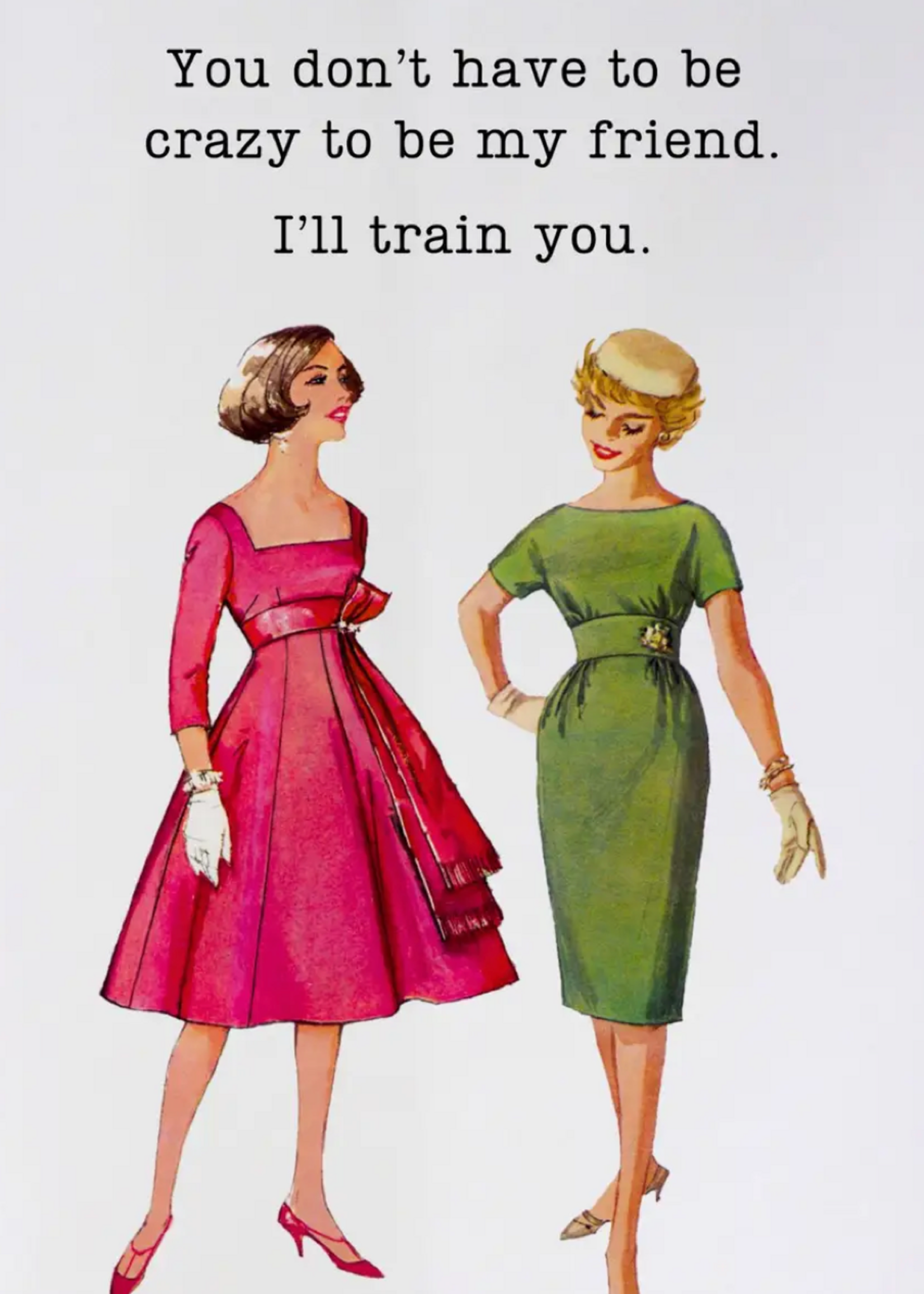 Cora & Pate I'll Train You Flour Sack Towel