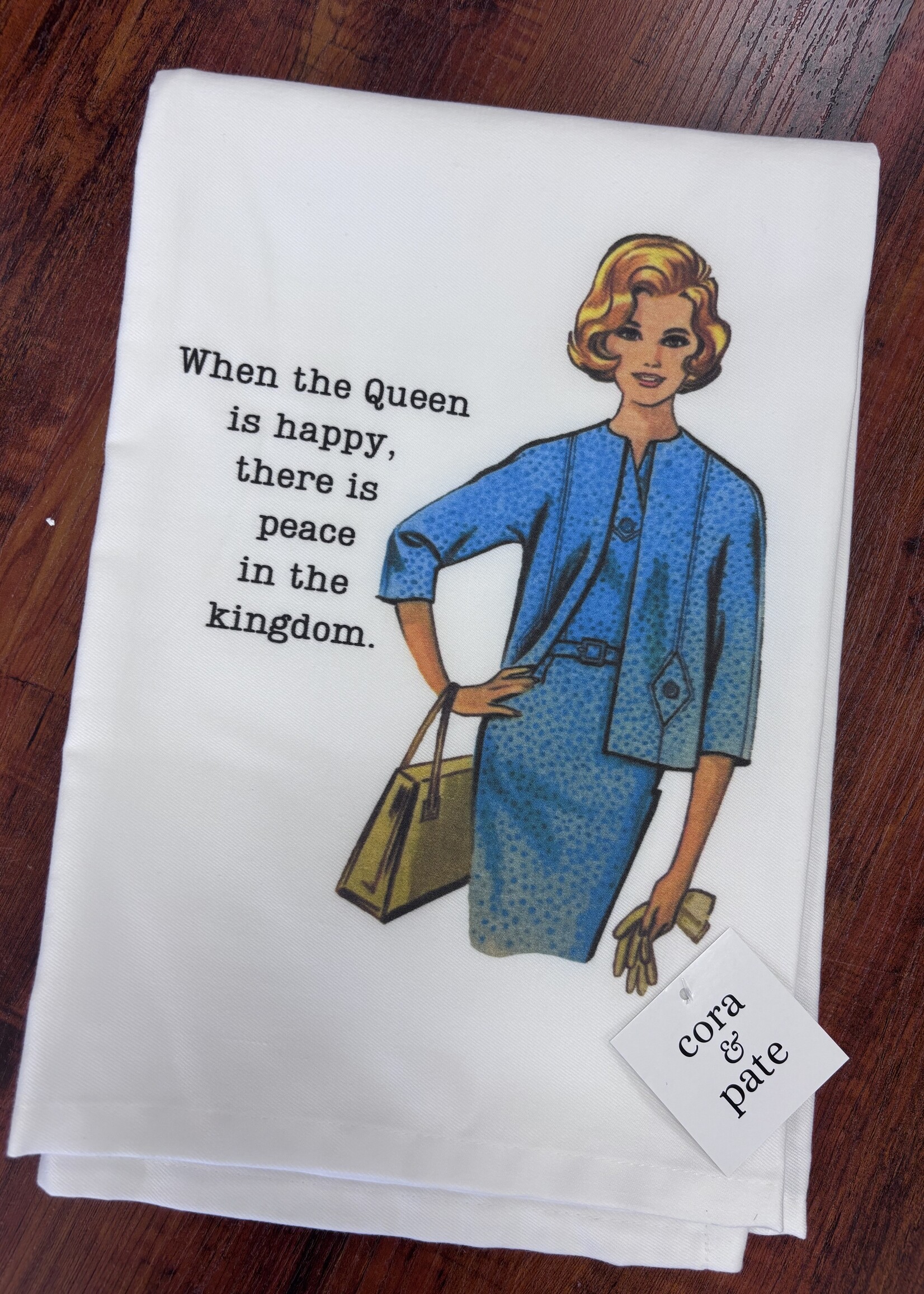 Cora & Pate Peace in the Kingdom Kitchen Towel