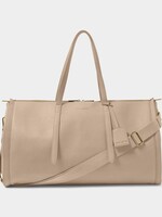 Katie Loxton Fold Out Garment Weekend Bag| Light Taupe