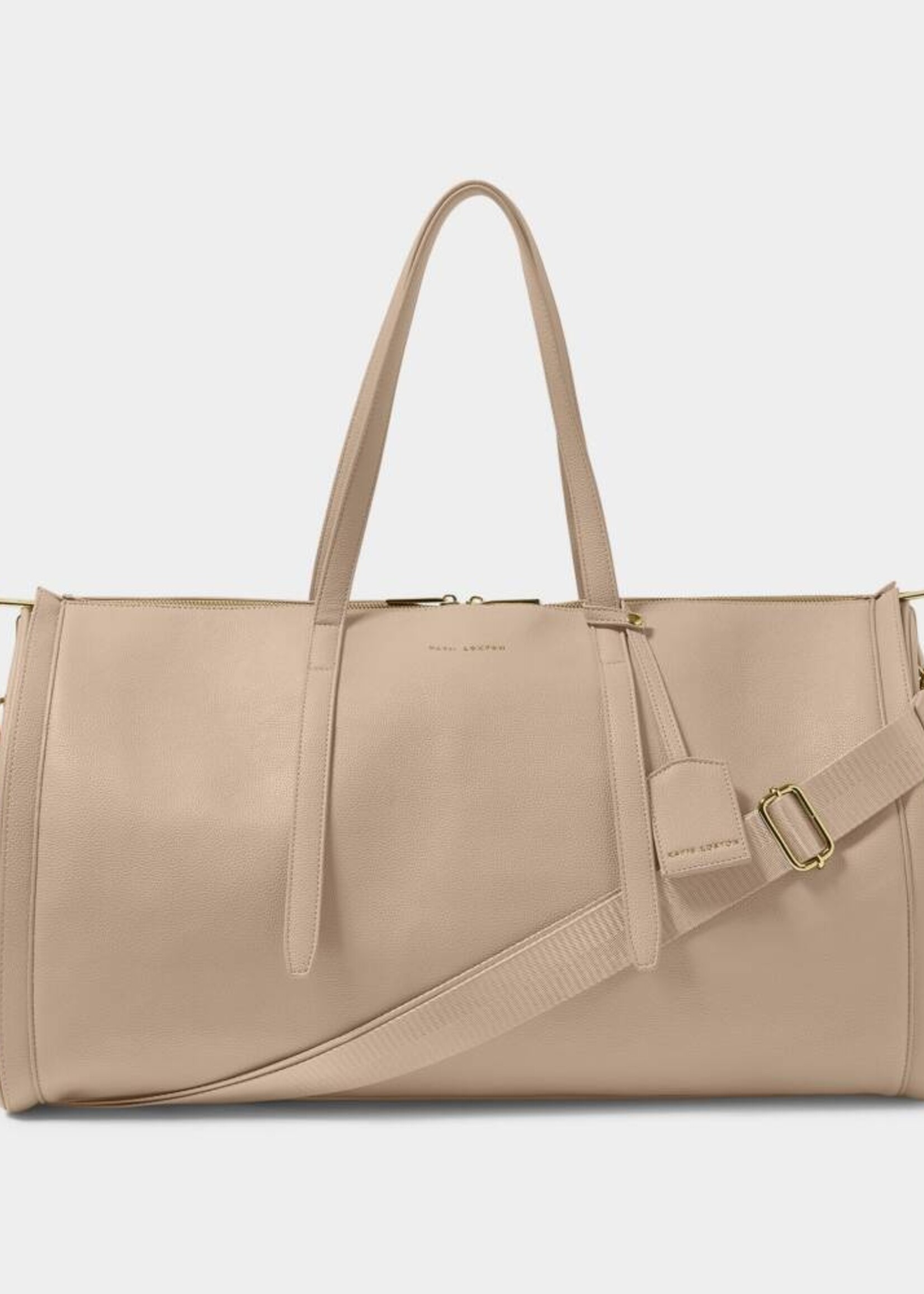 Katie Loxton Fold Out Garment Weekend Bag | Light Taupe