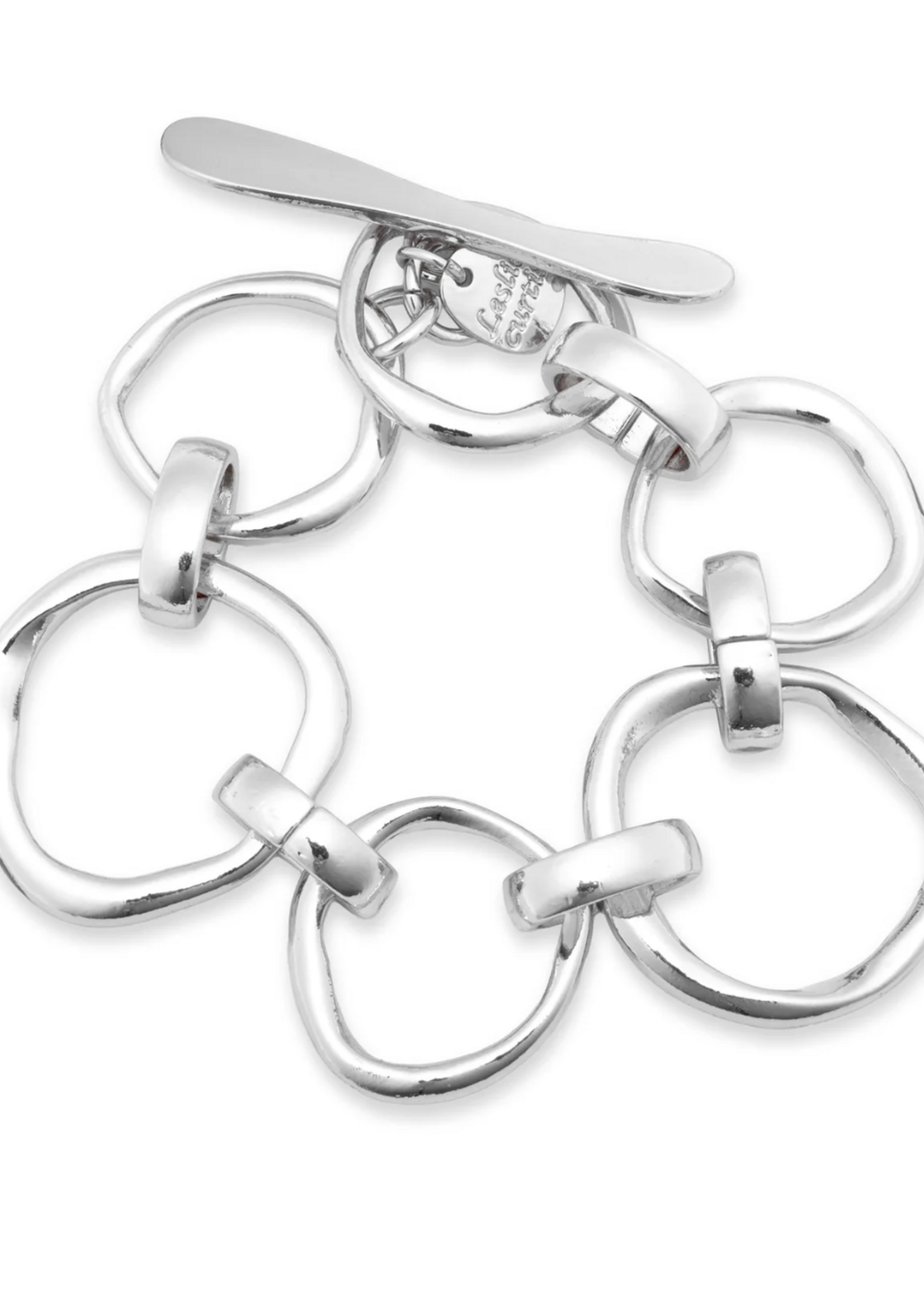 Leslie Curtis Jewelry Gemma-chunky open link chain toggle closure