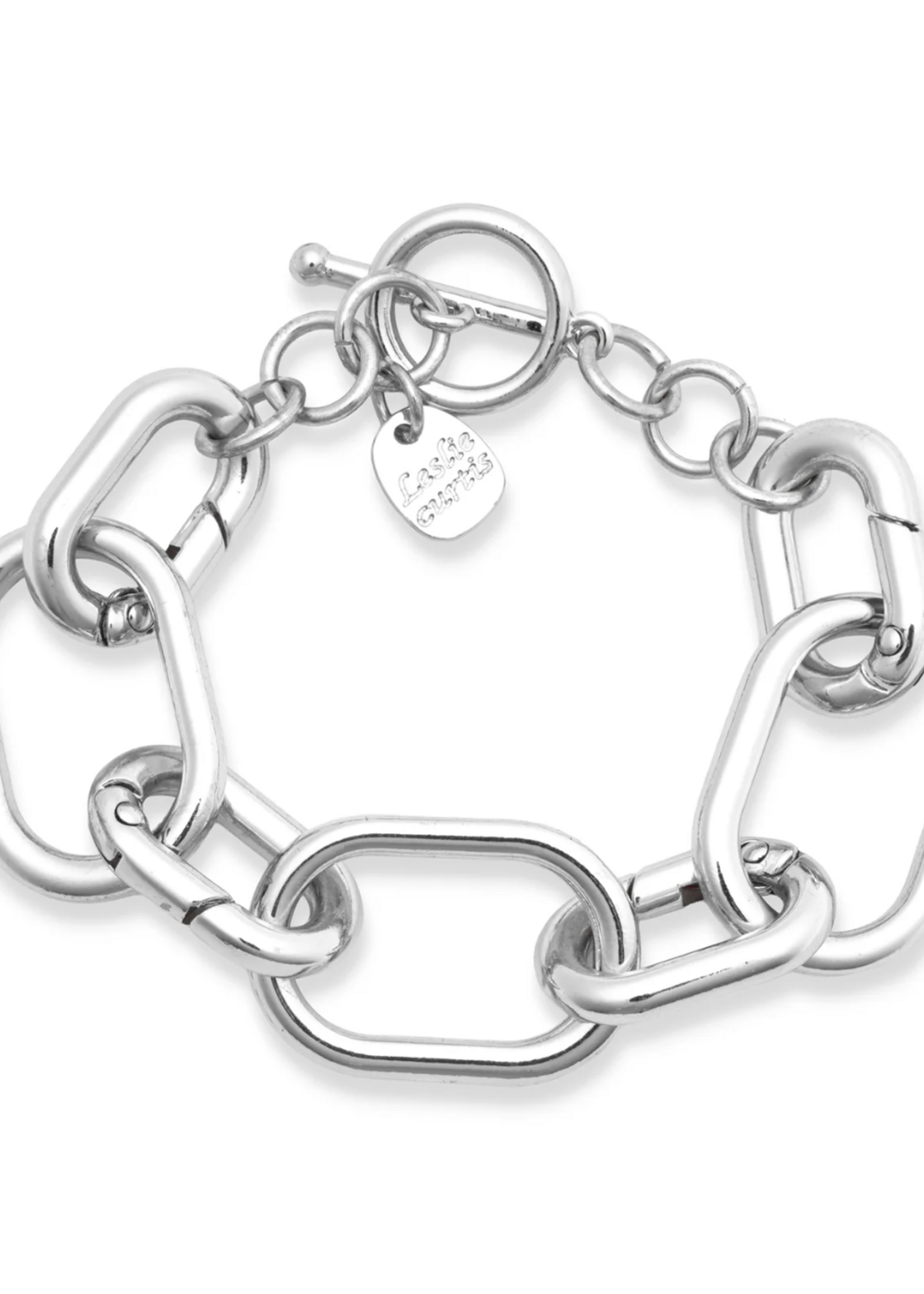 Leslie Curtis Jewelry Amanda-Chunky open link bracelet