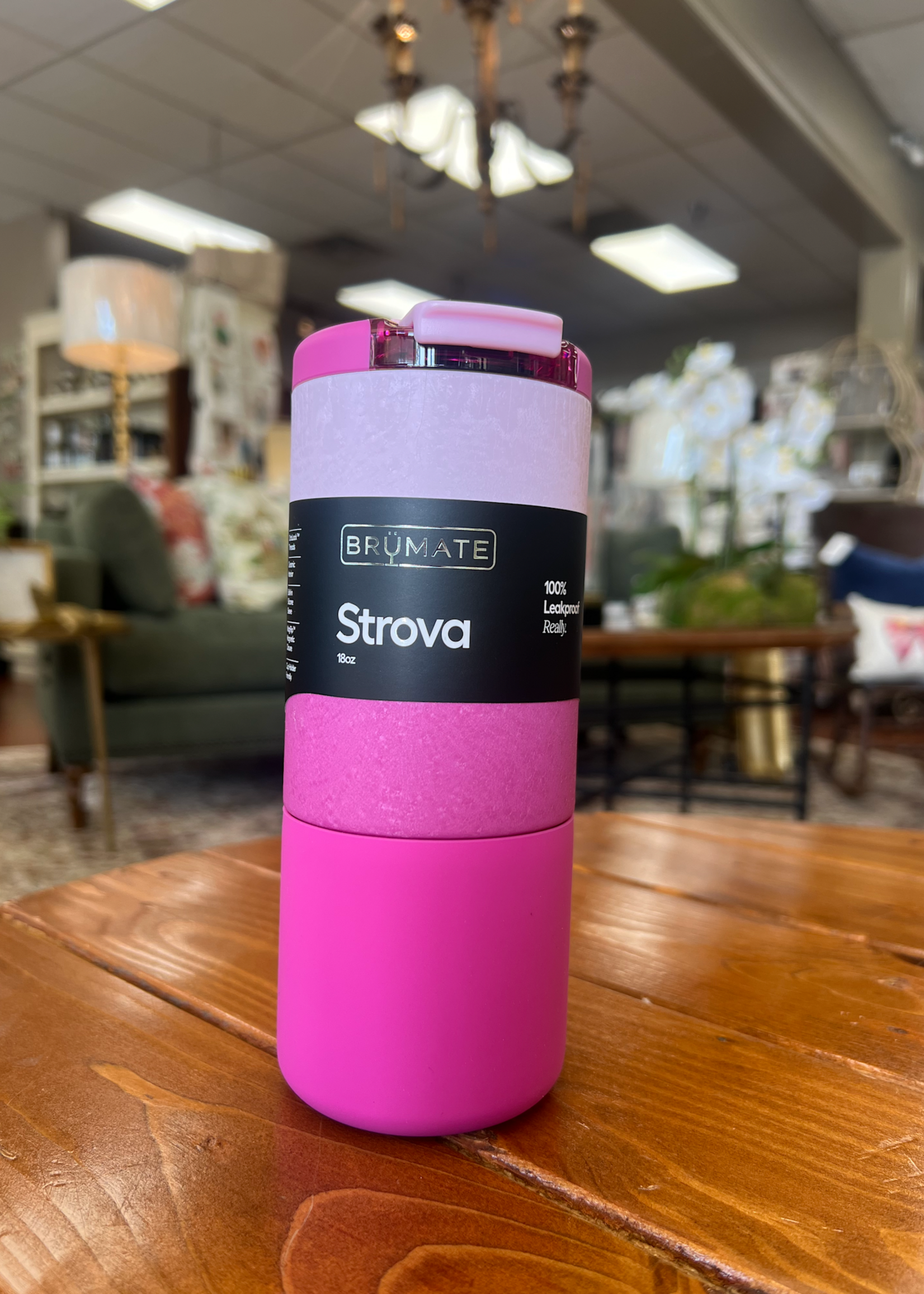 BruMate Strova 18oz-Frosted Rose