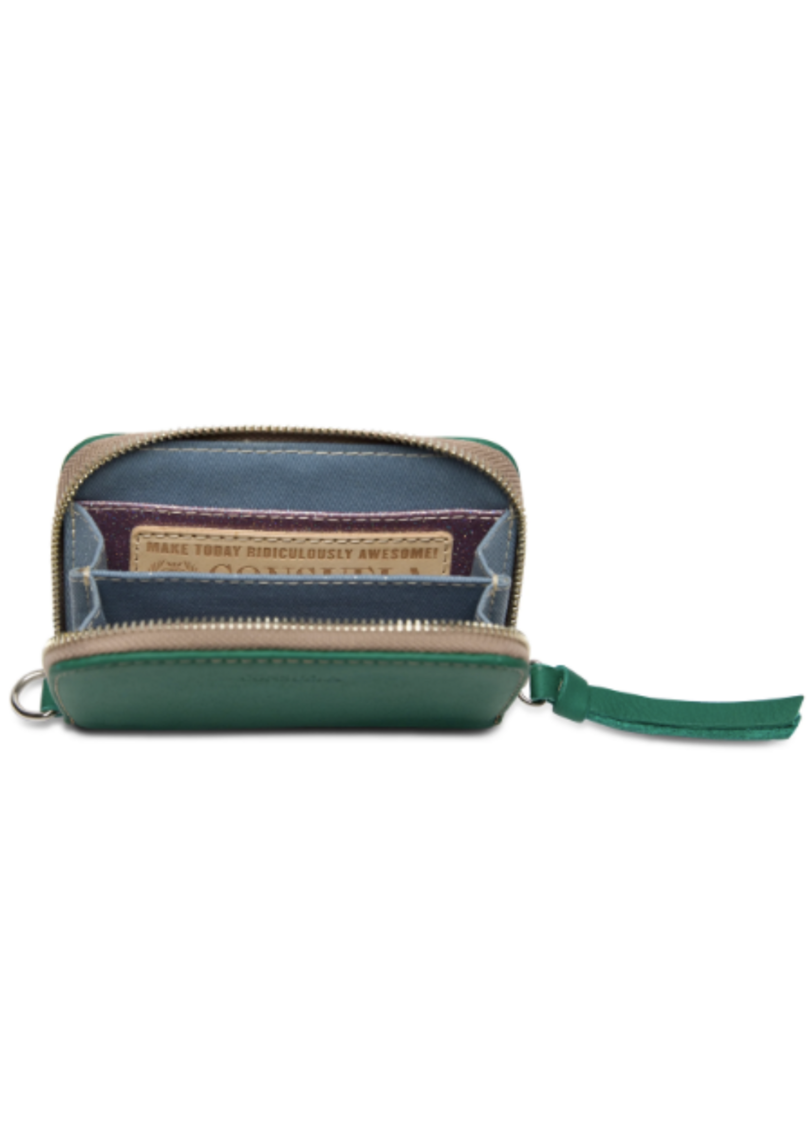 Consuela Bags Zippy Wallet, Teal