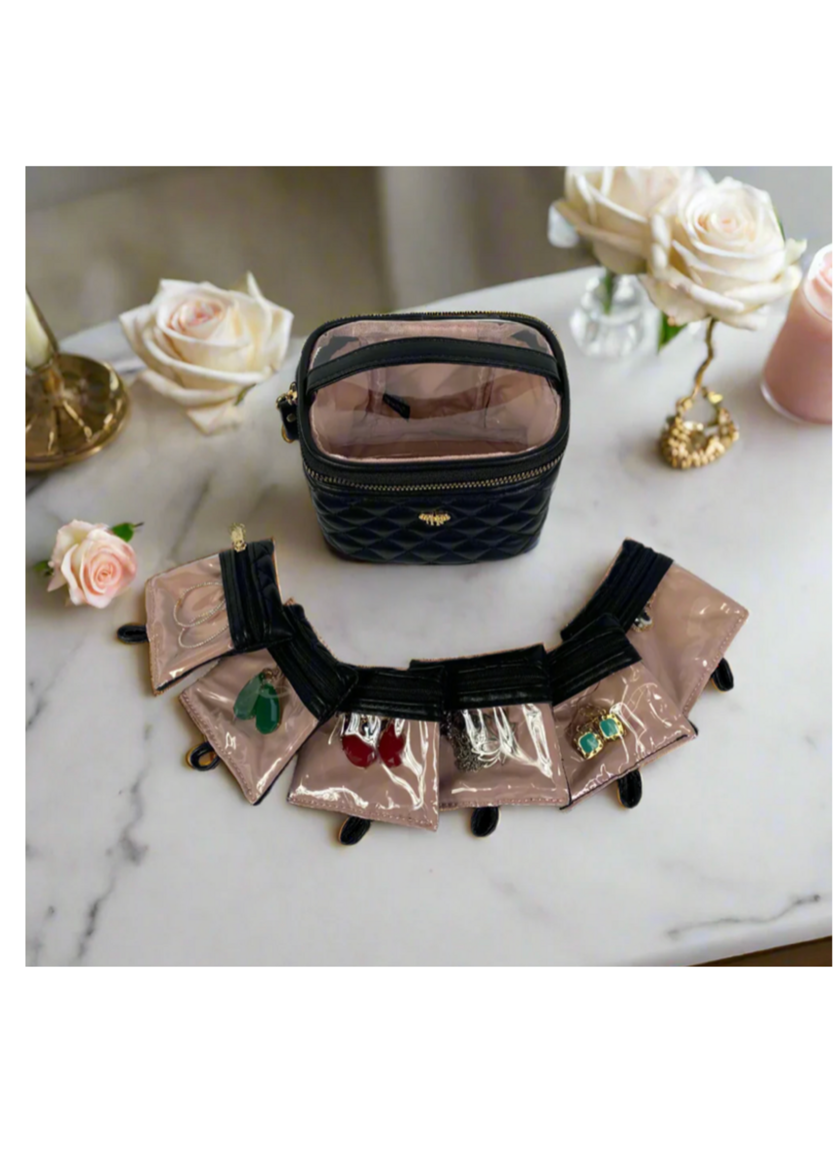 PurseN Getaway Jewelry Case - Timeless Quilted