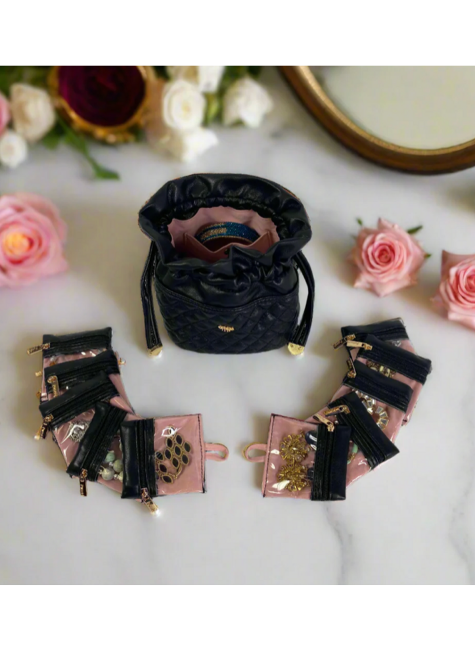 PurseN Ultra Jewelry Case- Timeless Quilted