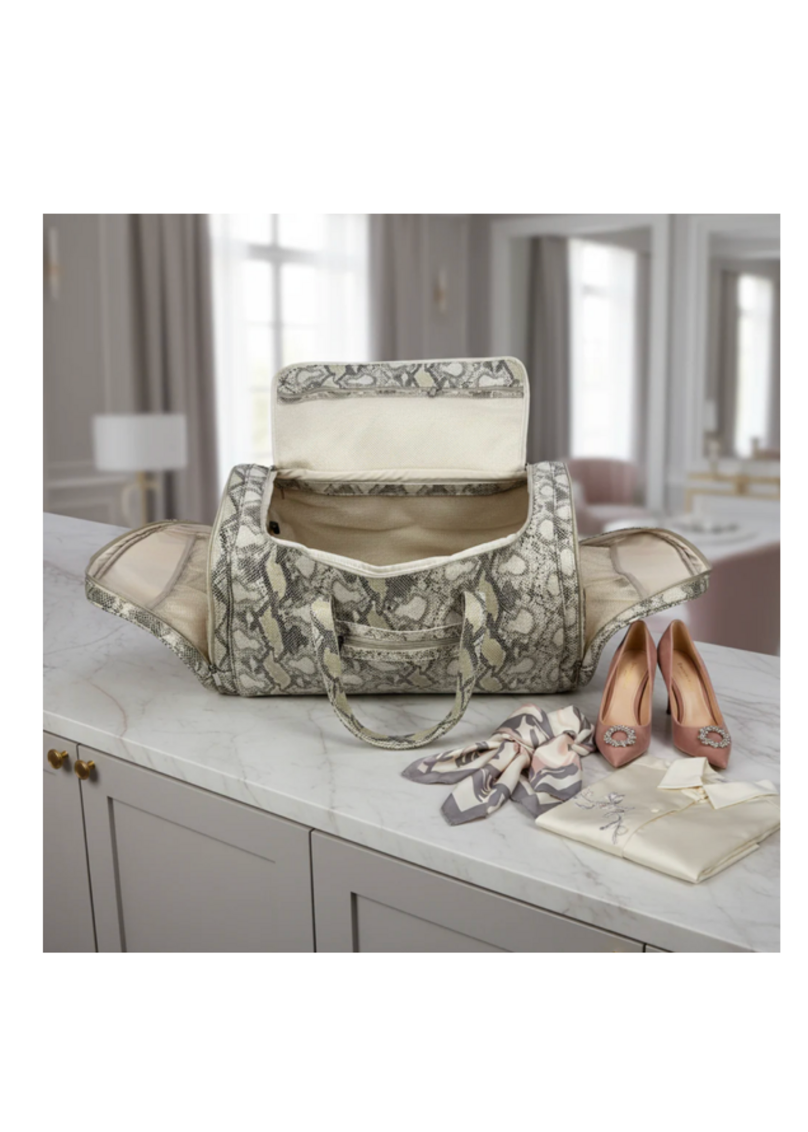 PurseN Signature VIP Duffle Bag - Safari Sand