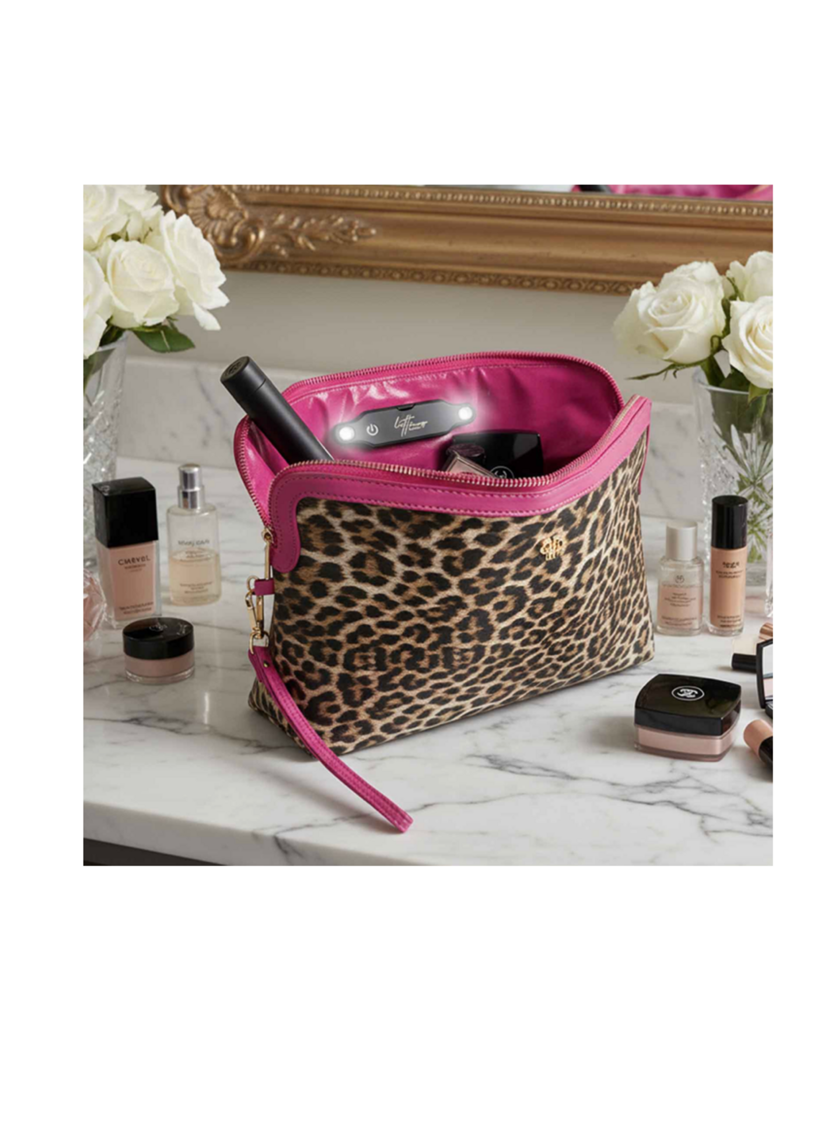 PurseN Litt Makeup Case - Fierce Leopard