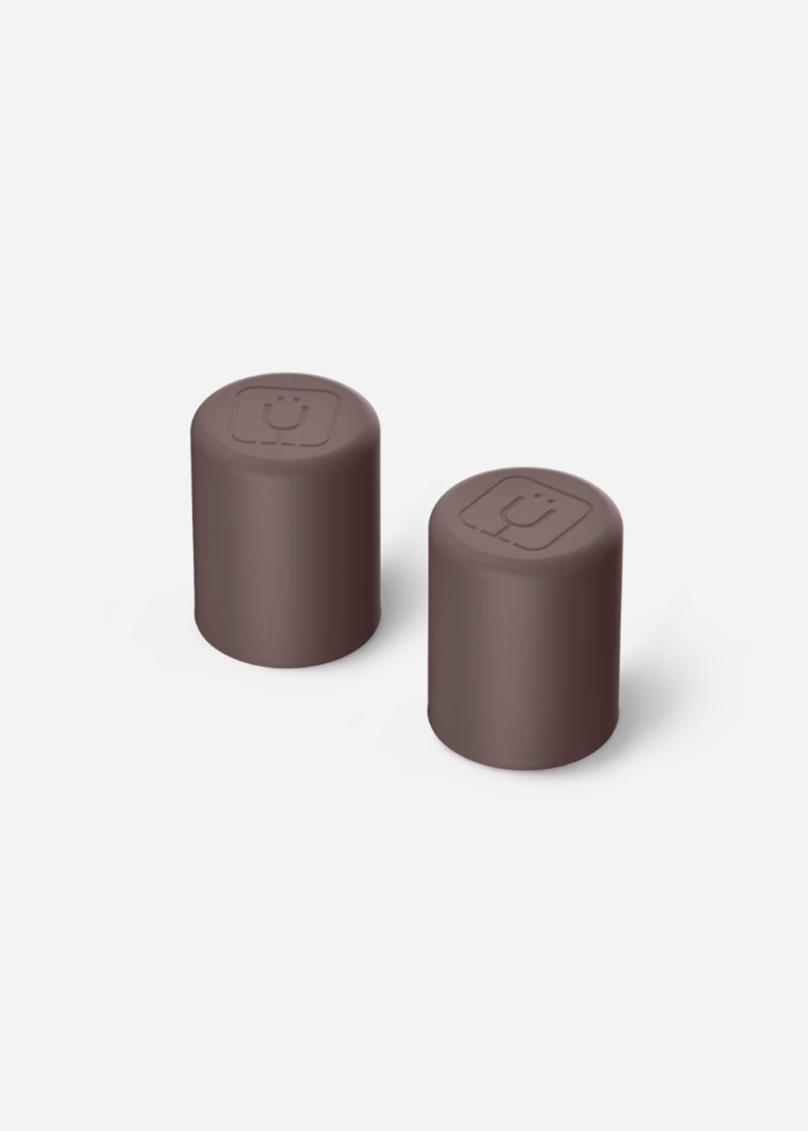 BruMate Magnetic Straw Caps - Leopard Latte