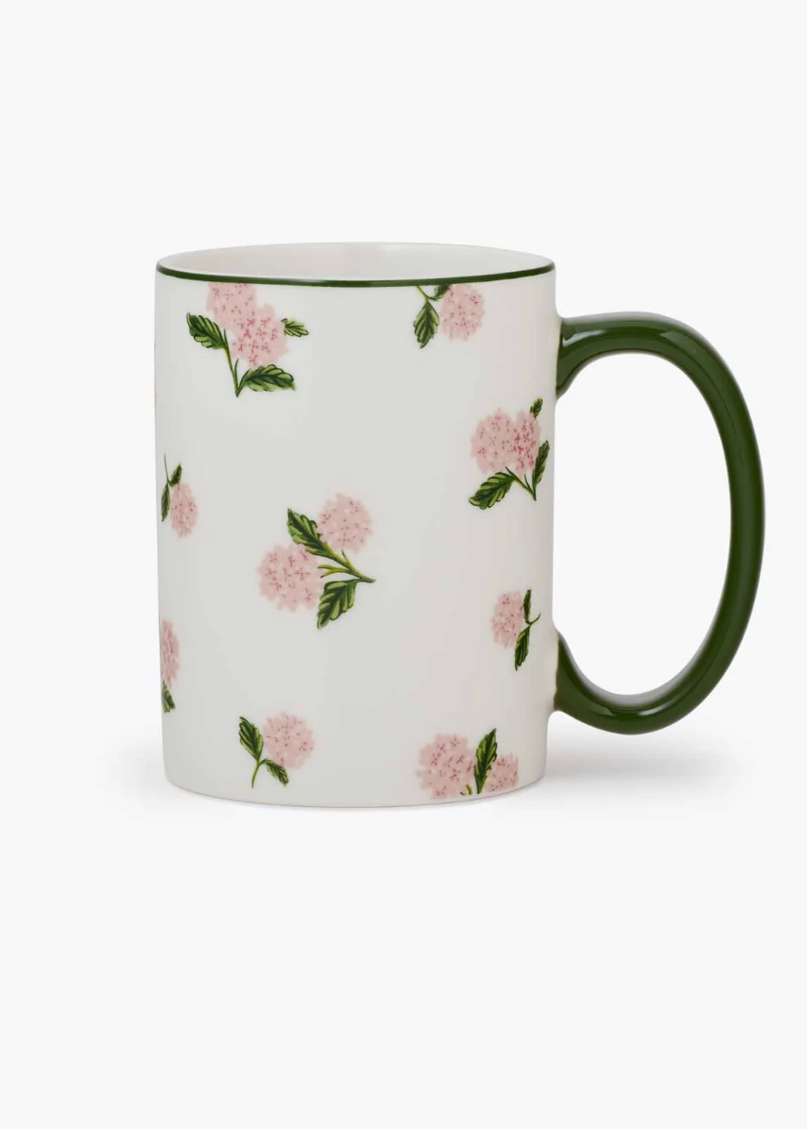 Rifle Paper Co Pink Hydrangea Porcelain Mug
