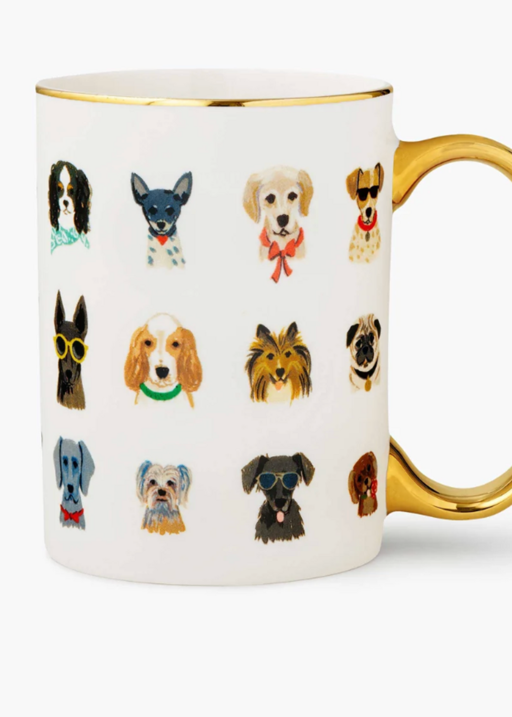 Rifle Paper Co Hot Dogs Porcelain Mug