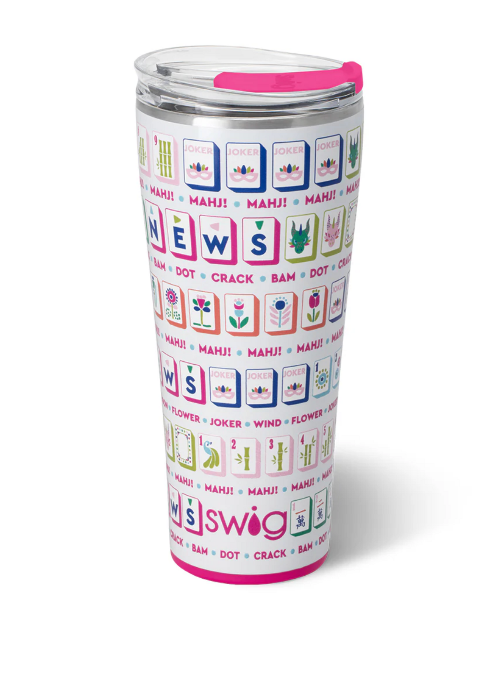 Mahjong Tumbler 32oz