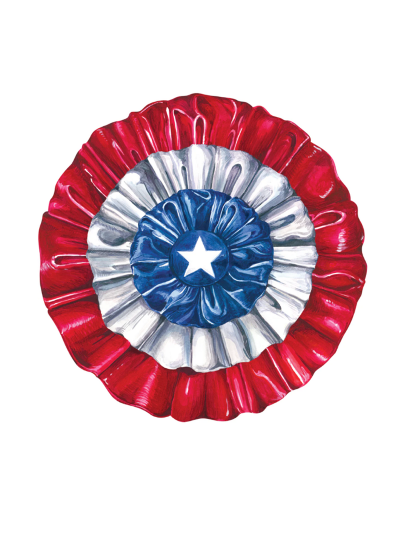 Hester & Cook Die-Cut Star-Spangled Placemat