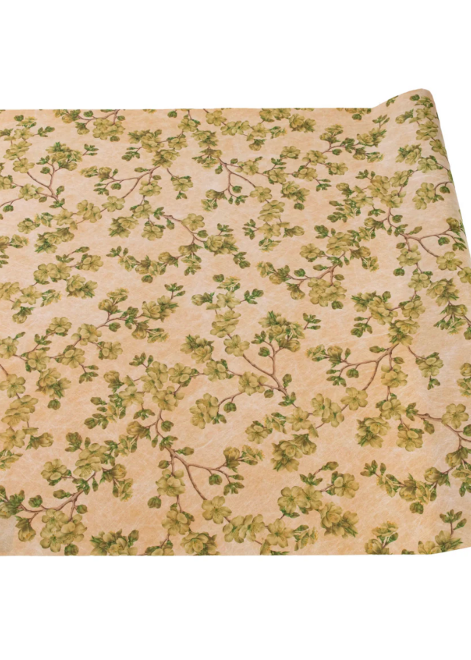 Hester & Cook Green Cherry Blossom Runner 30" x 18'