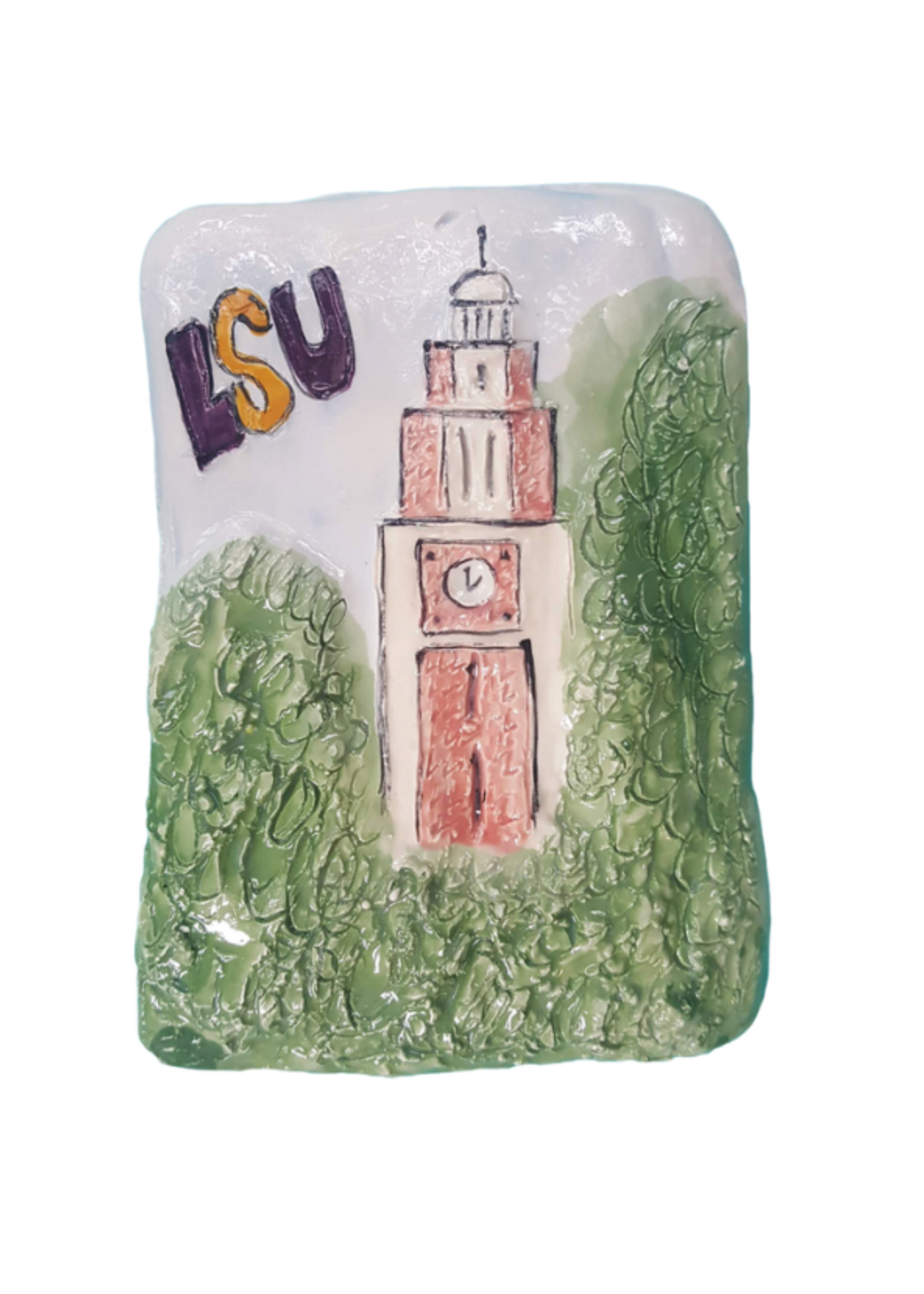 Architectural Memories LSU Tower Plaque