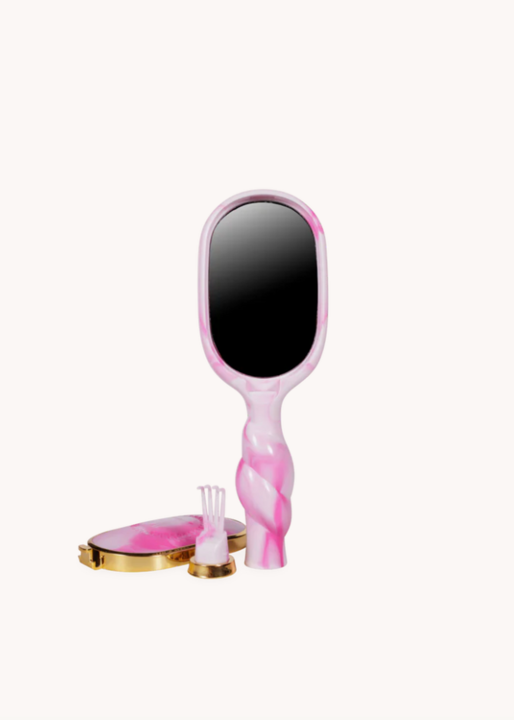 Teleties Mini Detangler Hair Brush for Medium Hair - Pinch Me!