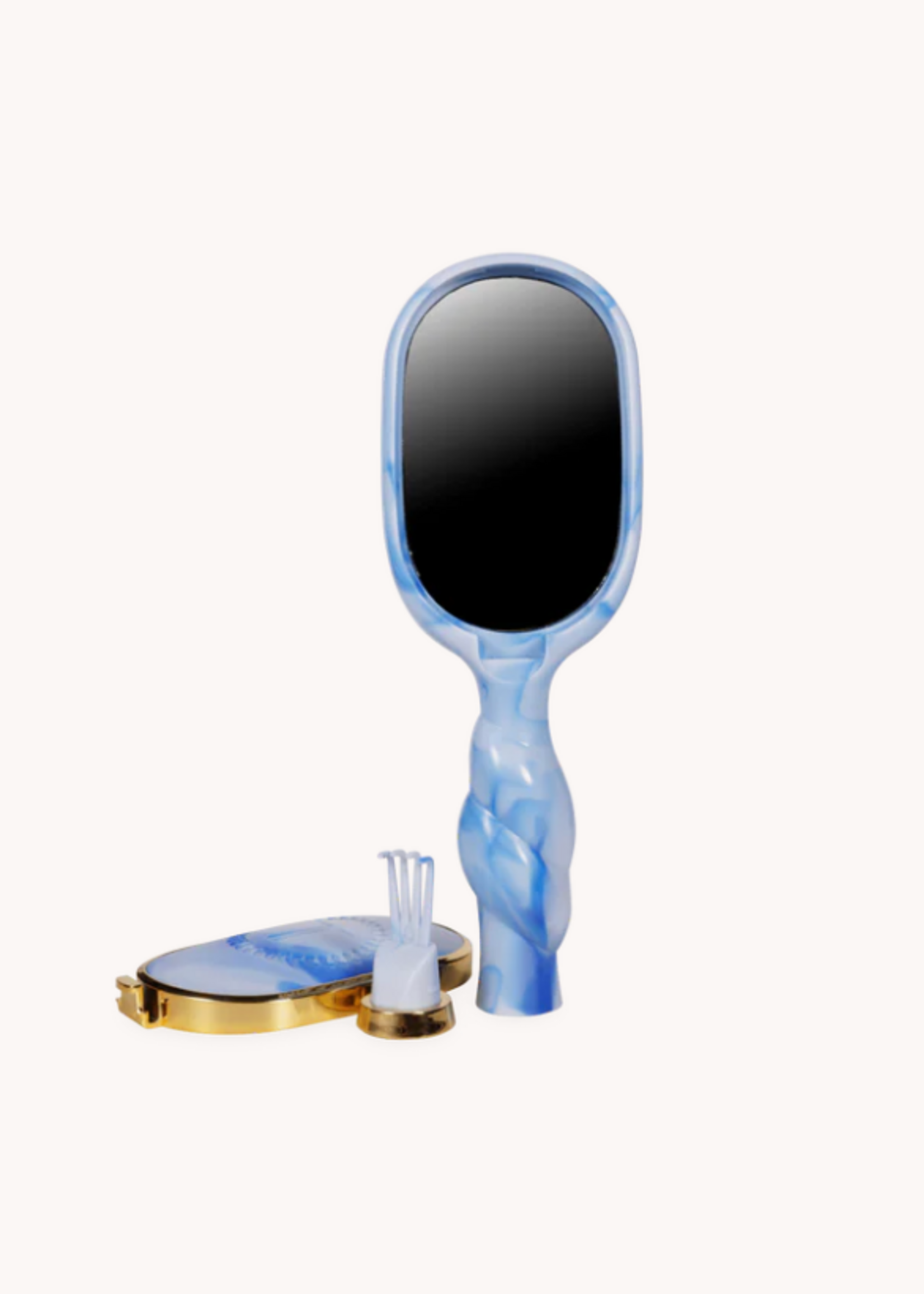 Teleties Mini Detangler Hair Brush for Medium Hair - Tide  & True