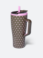 BruMate Era Flip 30oz- Mocha Dot