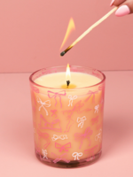 Bridgewater Candle Company Sweet Grace Pink Bow Candle