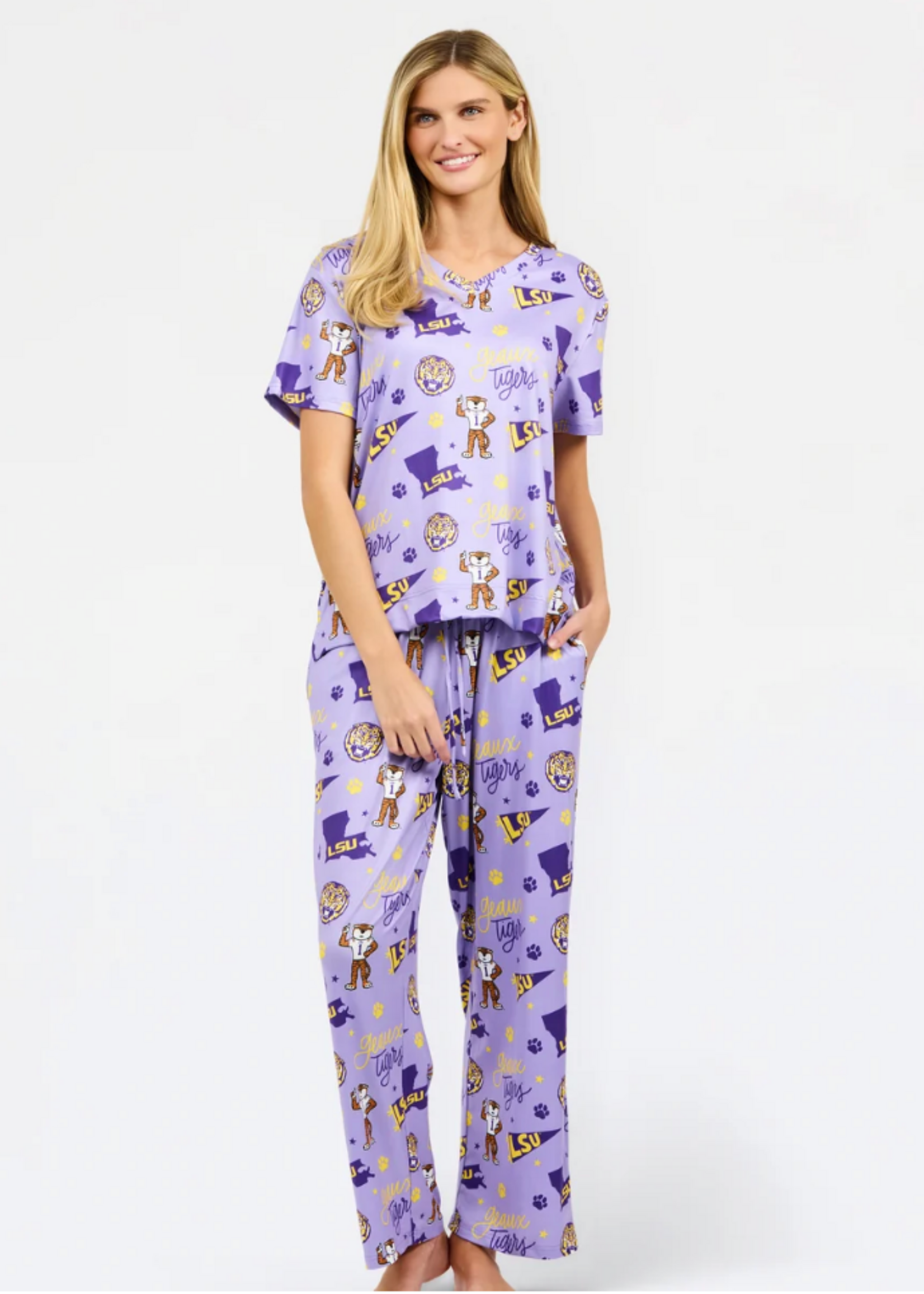 Mary Square Pant Set Ali LSU