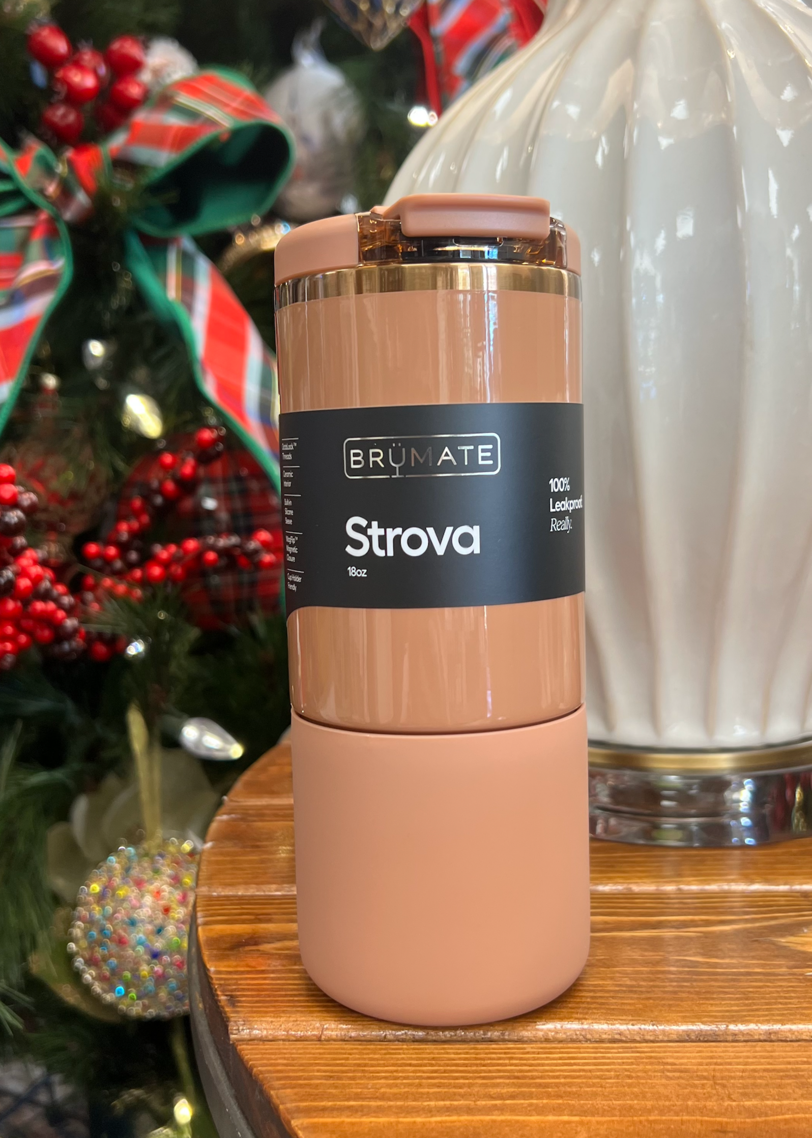 BruMate Strova 18oz - Biscotti