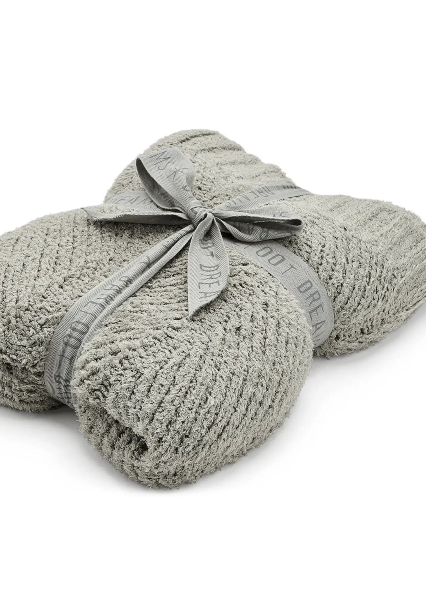 Barefoot Dreams, Inc Cozy Shine Herringbone Blanket- Wave