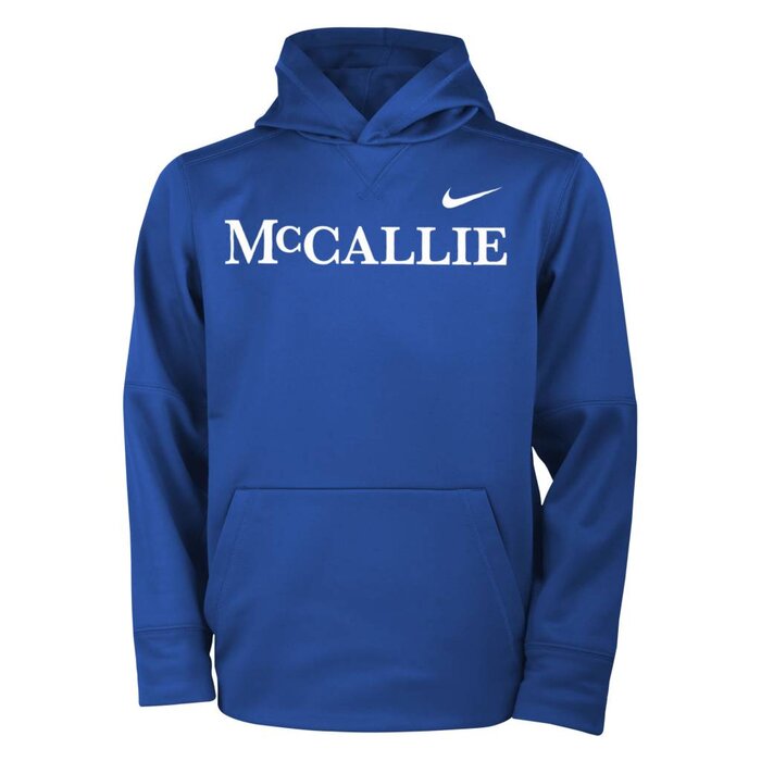 YOUTH NIKE ROYAL THERMA HOODIE