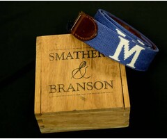 Smathers & Branson Needlepoint Belt