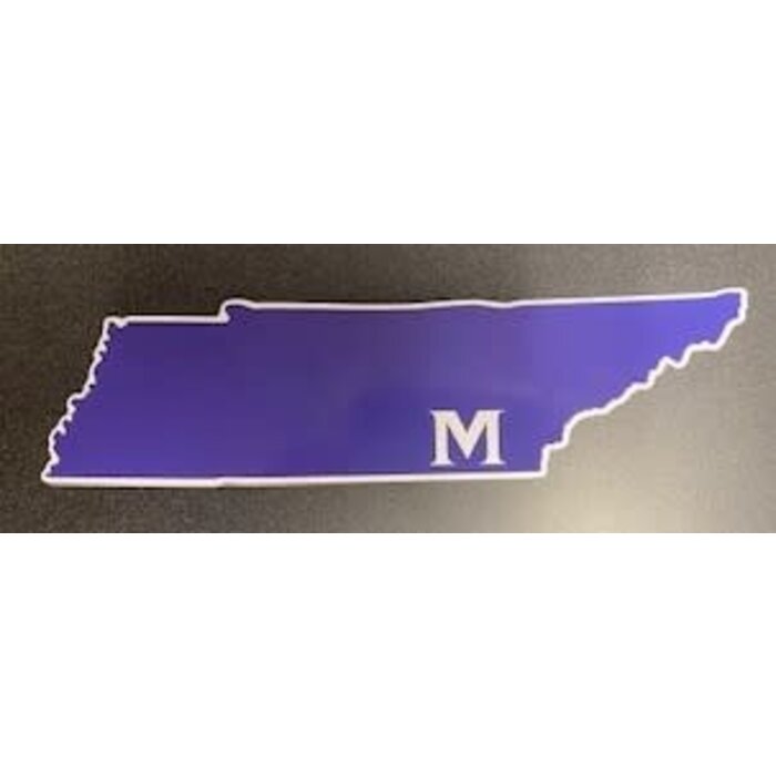 TENNESSEE M CAR MAGNET