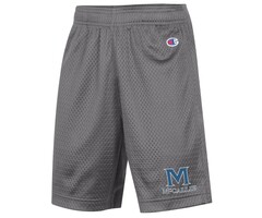 CHAMPION YOUTH MESH SHORTS - Gray