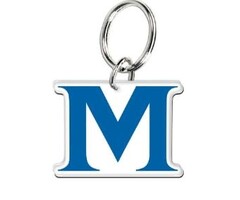 LASER CUT M KEY RING