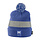 Hat Sideline Youth   Pom Beanie Royal and Grey