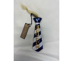 KK Striped Tie Shape Ornament