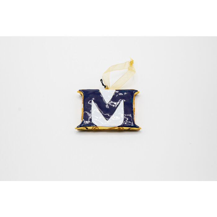 KK M Cut out Ornament