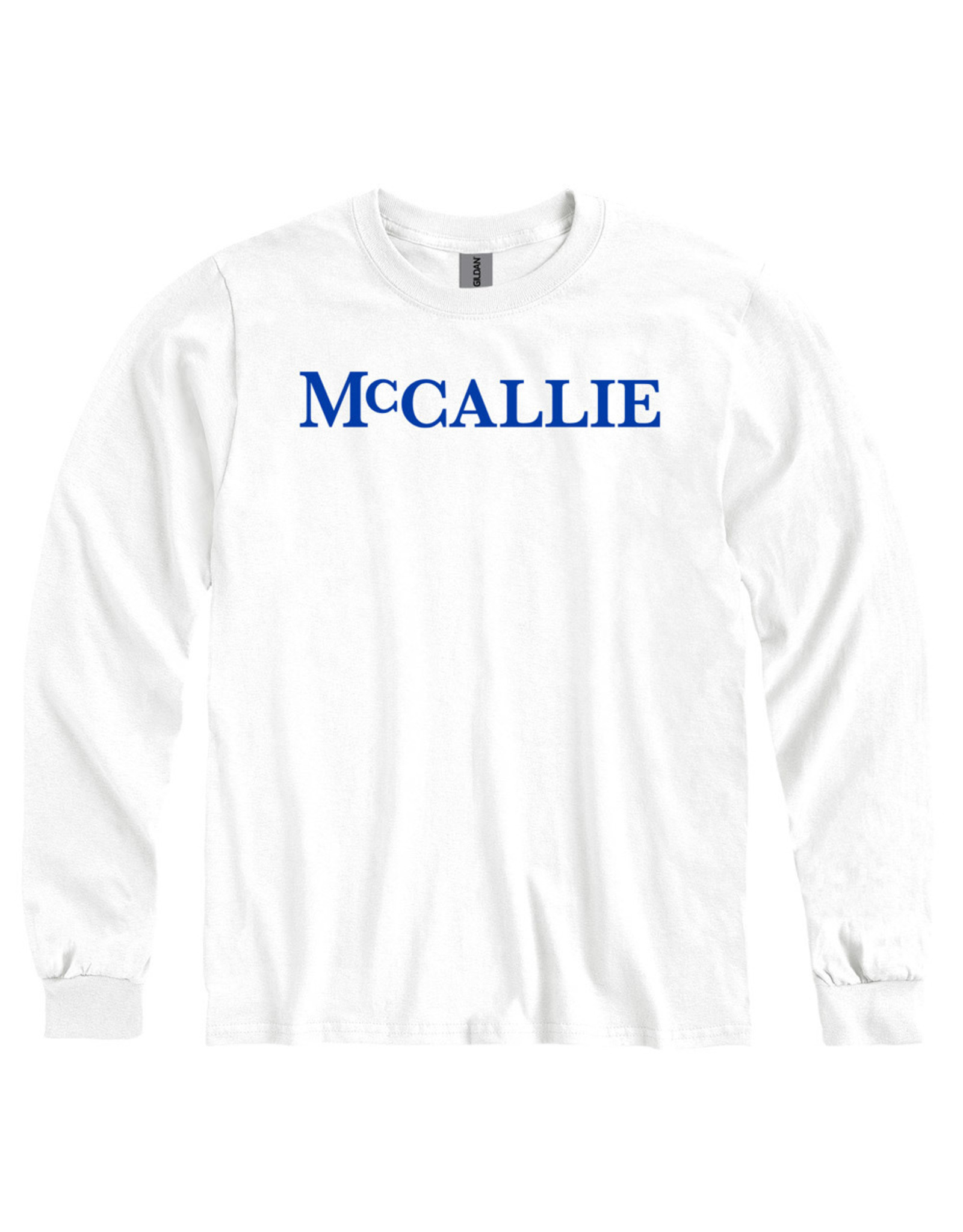 Classic White L/S McCallie Tee