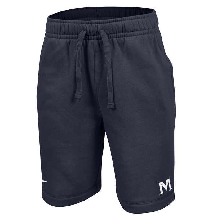 Youth Nike Club Fleece Navy Short