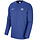 Nike Men's Crew Waffle Weave   L/S Royal  with White M