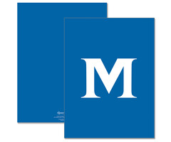 Full Color Pocket folder with M