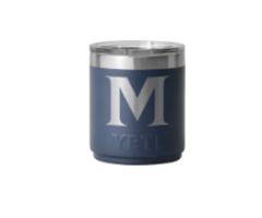 Yeti 10 Oz Rambler Lowball Navy w/ M