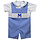 Vive La Fete McCallie Smocked Royal Gingham Jon Jon