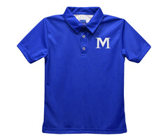 Vive La Fete Solid Royal Youth Polo with M